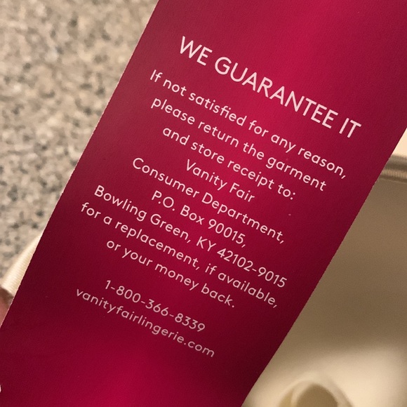 Vanity Fair Body Caress Full Coverage Bra Size 38D - Picture 9 of 15